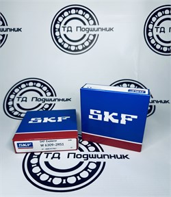 Подшипник SKF W6309 2RS1 (180309) 2379 - фото 6302