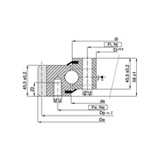 ОПУ стандартная серия с одним рядом шариков EB1.20.0844.200-1STPN 3915