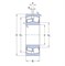 Подшипник SKF 21317 CC/W33 4755